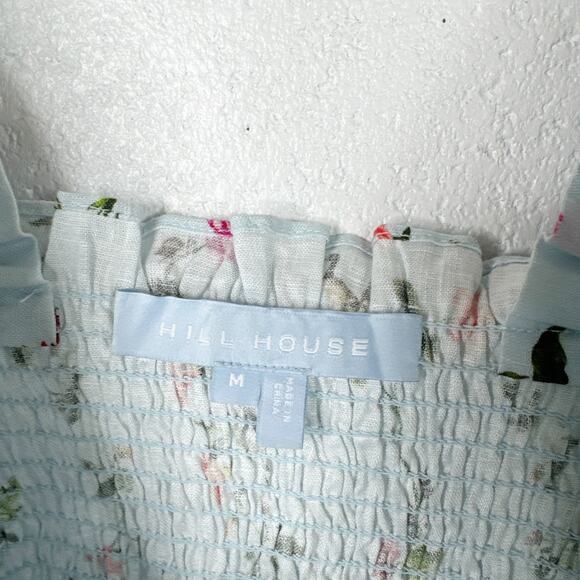 Hill House Floral Skirt Set - White and Pink - Picture 4 of 8